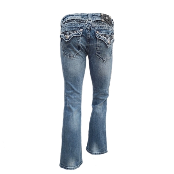 MISS ME Low Rise Denim Jeans, Women's 30 Short - Picture 4 of 9